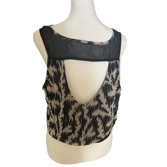 Silence and Noise Tank Top Crop Top Sz M - Picture 4 of 6
